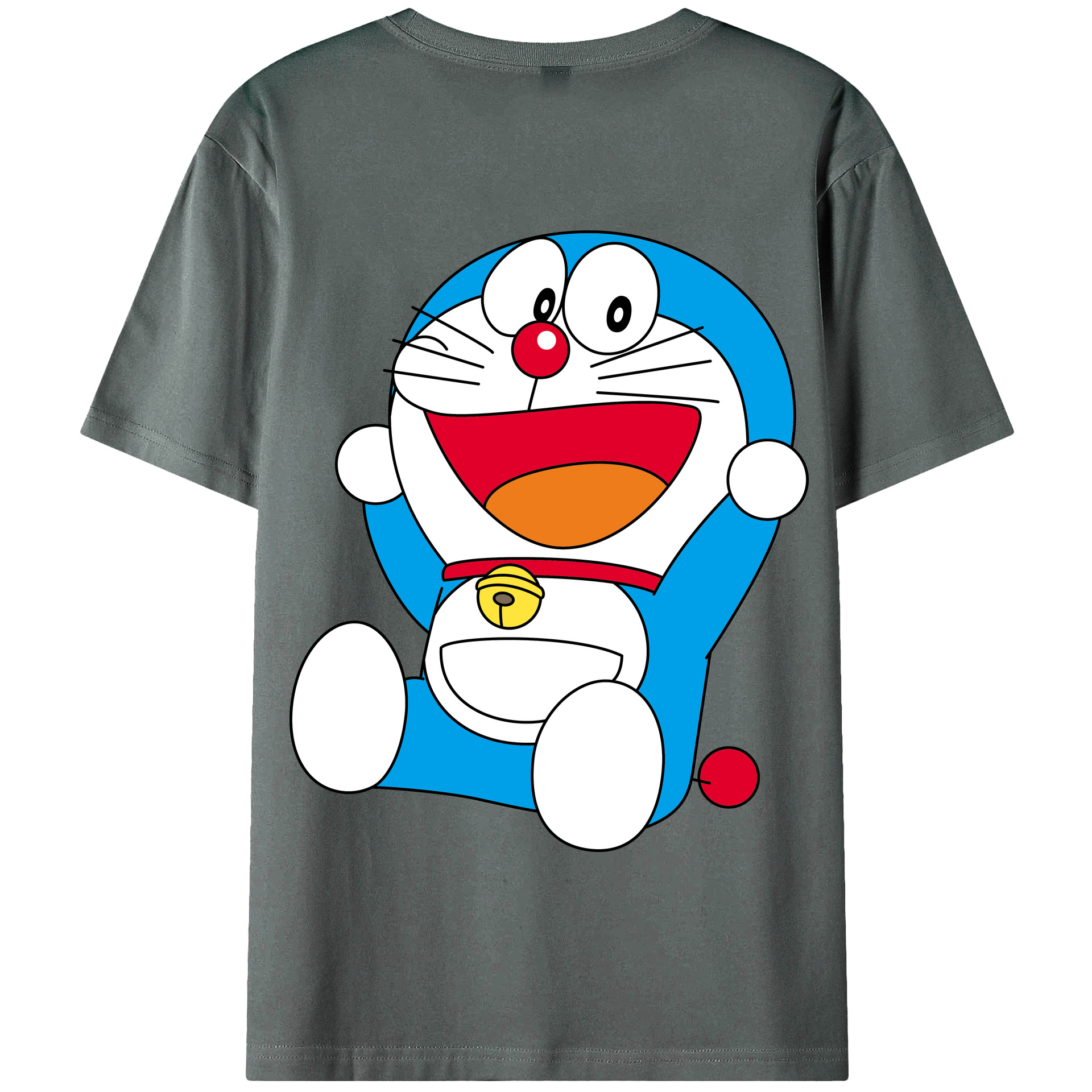 （画像用） ドラえもん Doraemon 綿100％半袖Tシャツ（背面プリント）